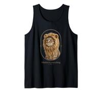 Costume de Lion Mignon avec Citation pour Les Amoureux des Animaux Débardeur