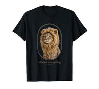 Costume de Lion Mignon avec Citation pour Les Amoureux des Animaux T-Shirt