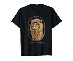 Costume de Lion Mignon avec Citation pour Les Amoureux des Animaux T-Shirt Graphique avec Valeur