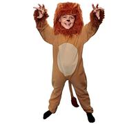 COSTUME DE LION POUR LES ENFANTS. DÉGUISEMENT LION AVEC QUEUE + CAPUCHE SÉPARÉE AVEC CRINIÈRE POUR SEMAINE DU LIVRE, HALLOWEEN ET DÉGUISEMENT DE PERSONNAGE DE TÉLÉVISION & FILMS (GRAND)