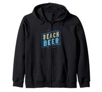 Costume de Logo Beach Beer pour buveurs de bière Sweat à Capuche