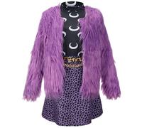 Costume de loup Clawdeen Frankie Stein pour cosplay, carnaval, fête d'Halloween