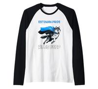 Costume de Loup fierté estonienne Manche Raglan