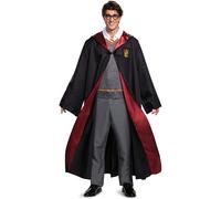 Costume Harry Potter pour homme, Deluxe Wizarding World Taille adulte - Noir - XX-Large (50-52 US)