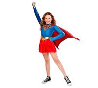 Costume de luxe Rubies Official DC Comics Supergirl pour fille, noir/rouge, taille L, 1 unité