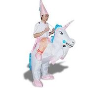 Costume De Magicien À Dos De Licorne Gonflable Déguisement