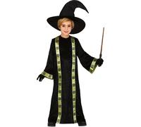 costume de magicien junior polyester noir mt 7-9 ans