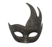 Costume de Mardi Gras pour femme et homme Demi-visage