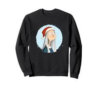 Costume de Marie de Nazareth avec Chapeau de Noël Sweatshirt