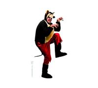 Widmann Big Bad Wolf (Stuffed Coat, Pants, Boot Covers, Headpiece With Mask) (M)