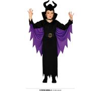 Costume de méchante sorcière pour fille, taille:128/134