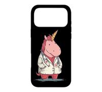 Costume de médecin Licorne Grincheux et fatigué pour Les Amateurs d'infirmières Coque pour iPhone 17 Pro Max