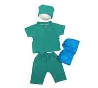 Costume de médecin pour nouveau-né, vêtements de photographie, costume de cos-play, chemise, chapeau, pantalon, accessoires photo, body pour bébé, garçon, fille, tenues pour garçon et fille