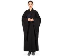 Costume de méditation vestimentaire, robe bouddhiste Shaolin Monk Kung Fu, unisexe