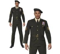 Costume De Militaire Deluxe Pour Homme En Uniforme D'Officier De Guerre