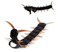 Costume De Mille-Pattes d'halloween pour Chat, Vêtements De Cosplay Amusants avec Sangle Réglable, Tenue De Chaton Créative pour Fête d'halloween(Red)