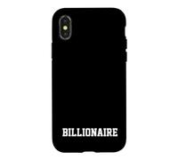 Costume de milliardaire sur Mon Chemin vers Le 1er Milliard de Dollars Riches Coque pour iPhone X/XS