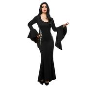 Costume De Morticia Pour Femme