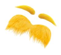 Costume de moustache - Accessoires de cosplay autocollants - Poils du visage réalistes pour fêtes - Pour adultes, hommes, femmes, fête, carnaval, théâtre, scène