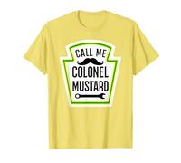 Costume de moutarde de colonel pour Halloween T-Shirt