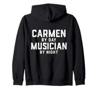 Costume de Musicien de Carmen Gen Z Millennial Music Chanson de Carmen Sweat à Capuche