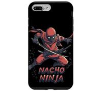 Costume de Nacho au Fromage Amusant pour Les Amateurs de Mexique et de Ninjas Coque pour iPhone 7 Plus/8 Plus