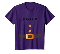 Costume de Nain Carnaval Halloween pour Groupes de 7 Sept T-Shirt, Enfant, Violet, 3 Ans