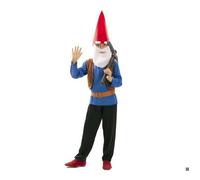 Costume de nain de conte de fées bleu pour garçon 7-9 ans