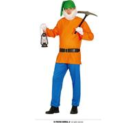 Costume de nain pour adulte multicolore
