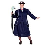 Costume De Nanny Magique Pour Femmes Grande Taille