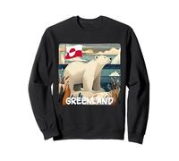Costume de Nature du Groenland avec Ours de Glace Sweatshirt