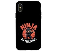 Costume de Ninja en entraînement pour garçons et Filles Coque pour iPhone X/XS