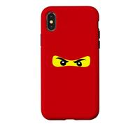 Costume de Ninja Eyes Amusant pour Halloween Coque pour iPhone X/XS