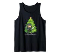 Costume de Ninja Joyeux avec Sapin de Noël Débardeur