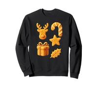 Costume de Noël Amusant en Forme de pépite de Poulet pour Enfants Sweatshirt
