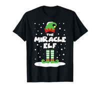Costume de Noël Assorti Elfe Miracle de Noël T-Shirt