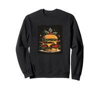 Costume de Noël Joyeux avec ce Look Burger de Noël Sweatshirt
