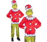 Costume De Noël Officiel Du Grinch Par Dr Seuss Pour Enfants Tenue De Fête