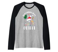 Costume de Noël Père Noël Manche Raglan