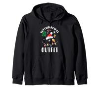 Costume de Noël Père Noël Sweat à Capuche