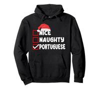 Costume de Noël portugais drôle avec citation du Père Noël portugais Sweat à Capuche