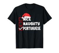 Costume de Noël portugais drôle avec citation du Père Noël portugais T-Shirt