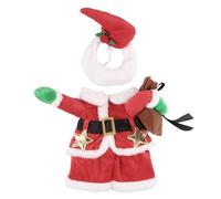 Costume de Noël pour chat | Costume de cosplay avec chapeau | Costume drôle de père Noël pour animaux domestiques, pour fête de Cosplay spectacle théâtral Festival célébration Show sur le