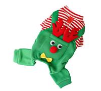 Costume de Noël pour Chien, Design Festif, 1 pièce, déguisement de Noël pour Animaux de Compagnie, Sweat-Shirt Ted-dy Bichon Chiot Chaton, Facile à Porter, pour Chiens Chats