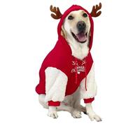 Costume de Noël pour chien - Sweat à capuche pour grands chiens, vêtements pour chiens à la mode pour les promenades hivernales, pull pour chien d'automne et d'hiver pour Labrador et Golden Retriever,
