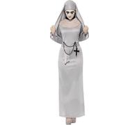 Costume de nonne fantomatique pour femme Halloween M