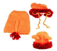 Costume de nouveau-né en Coton Doux, Accessoire de Photographie de bébé Lion Mignon, adapté aux Activités de Plein Air et aux Vacances
