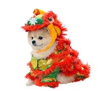 Costume de Nouvel An Chinois pour Chat Vêtements de Fête pour Chiot
