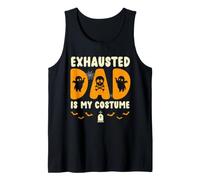 Costume de Papa épuisé Amusant Assorti pour Les Papas d'halloween Débardeur