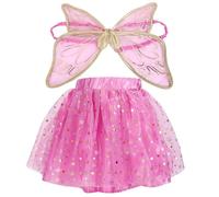 Costume de papillon sans danger pour enfants utilisant des accessoires d'aile de princesse pour la santé des familles papillon